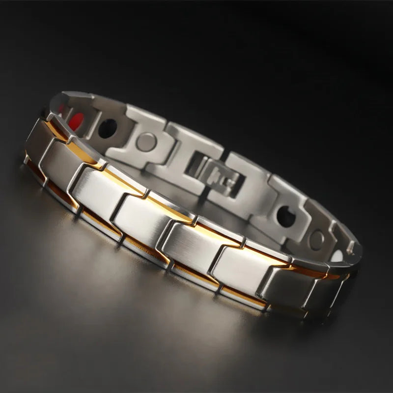 Modèle Solaris - Bracelet Acier Magnétique