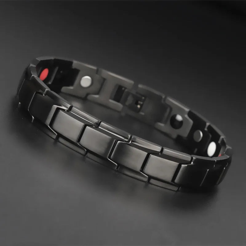 Modèle Solaris - Bracelet Acier Magnétique