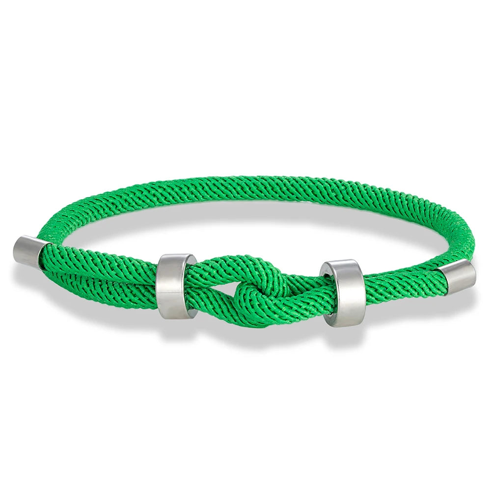 Bracelet corde Nexus Lumière