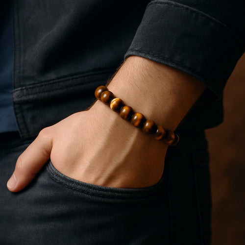 Modèle Aegis - Bracelet Oeil de tigre
