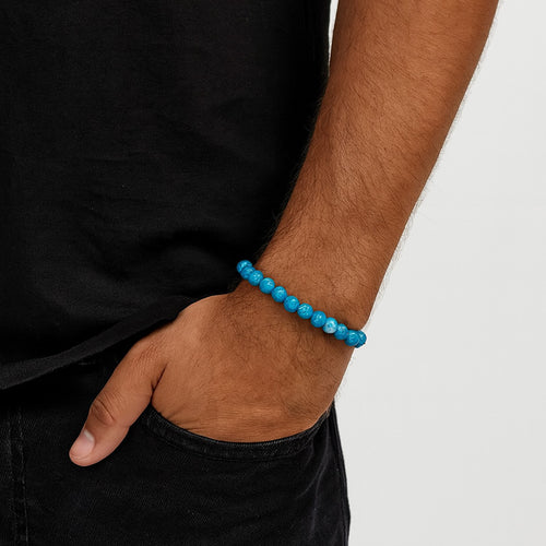 Modèle Aether - Bracelet en Apatite
